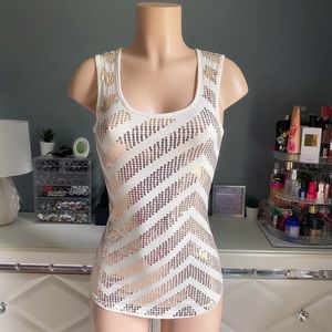 Rue21 Gold Sequin Tank Top